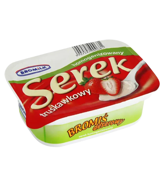 serek homogenizowany truskawkowy 150g bromilk