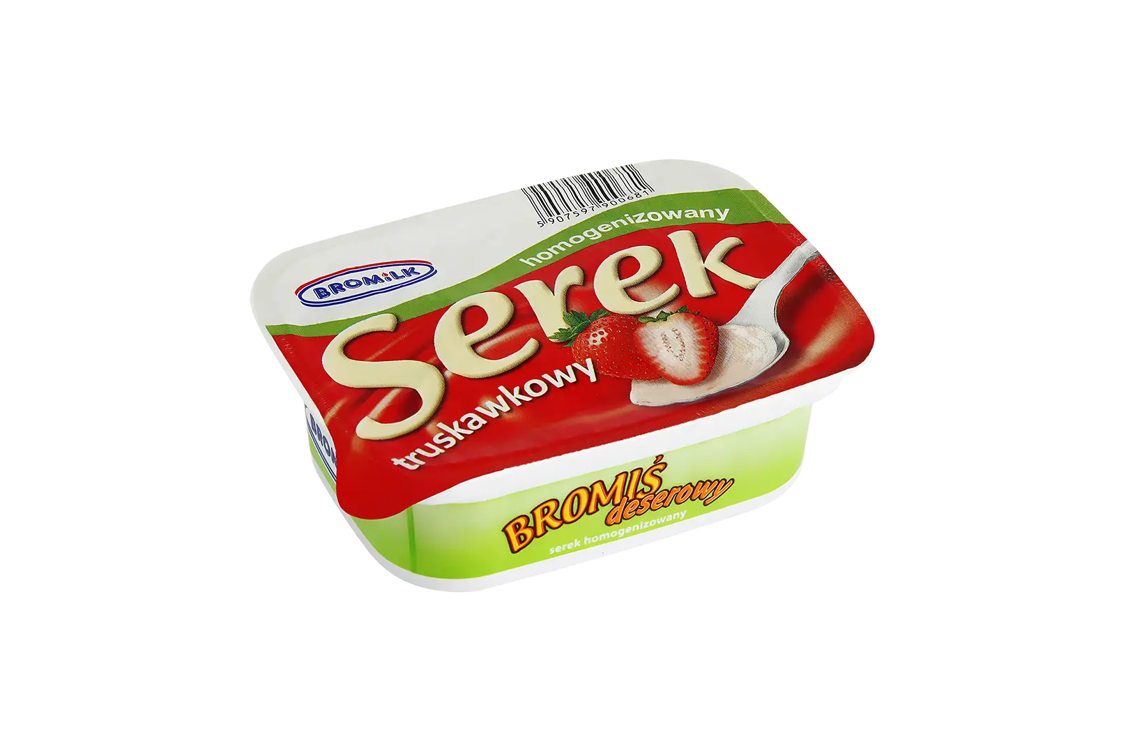 serek homogenizowany truskawkowy 150g bromilk