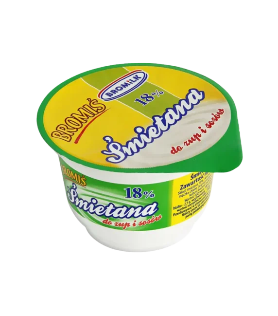 Śmietana termizowana 18% 180g