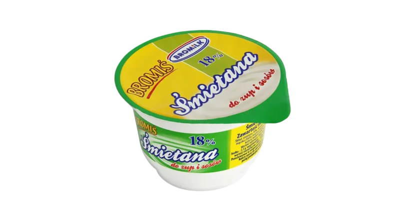 Śmietana termizowana 18% 180g