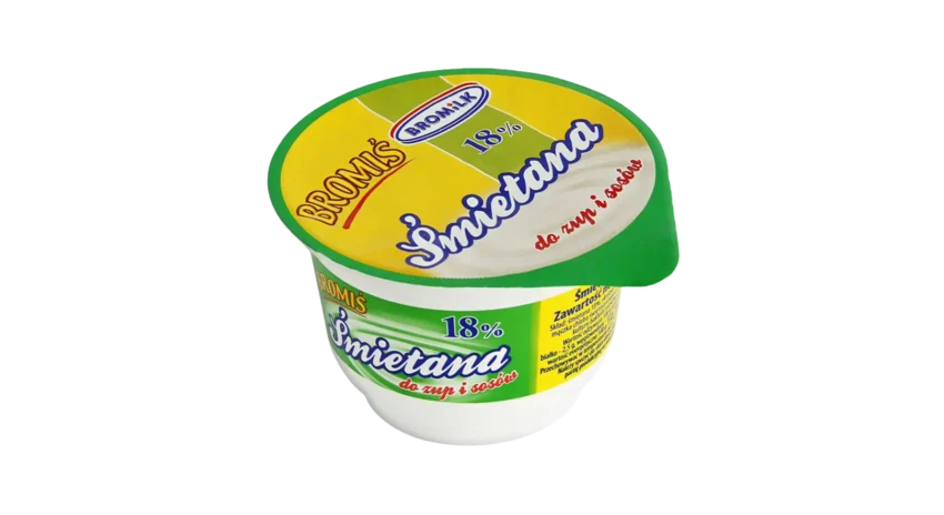 Śmietana termizowana 18% 180g
