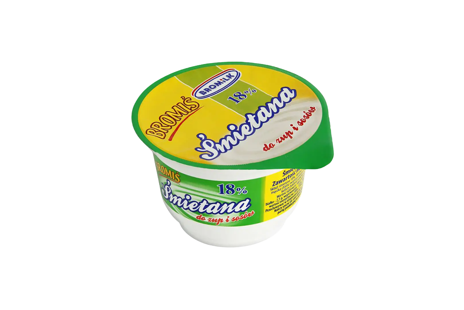 Śmietana termizowana 18% 180g