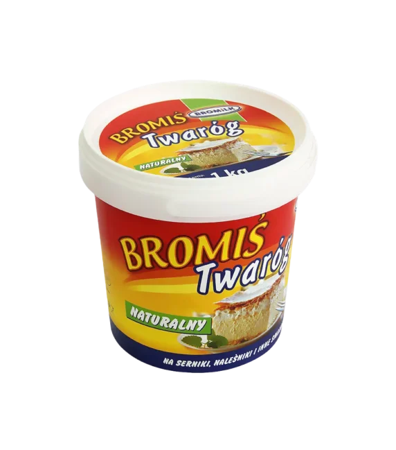 twaróg półtłusty bromilk 1kg wiaderko